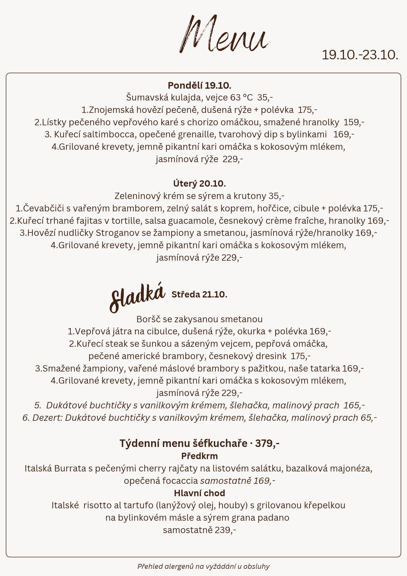 Kopie návrhu Kopie návrhu White and Brown Coffee Price List Menu (55)