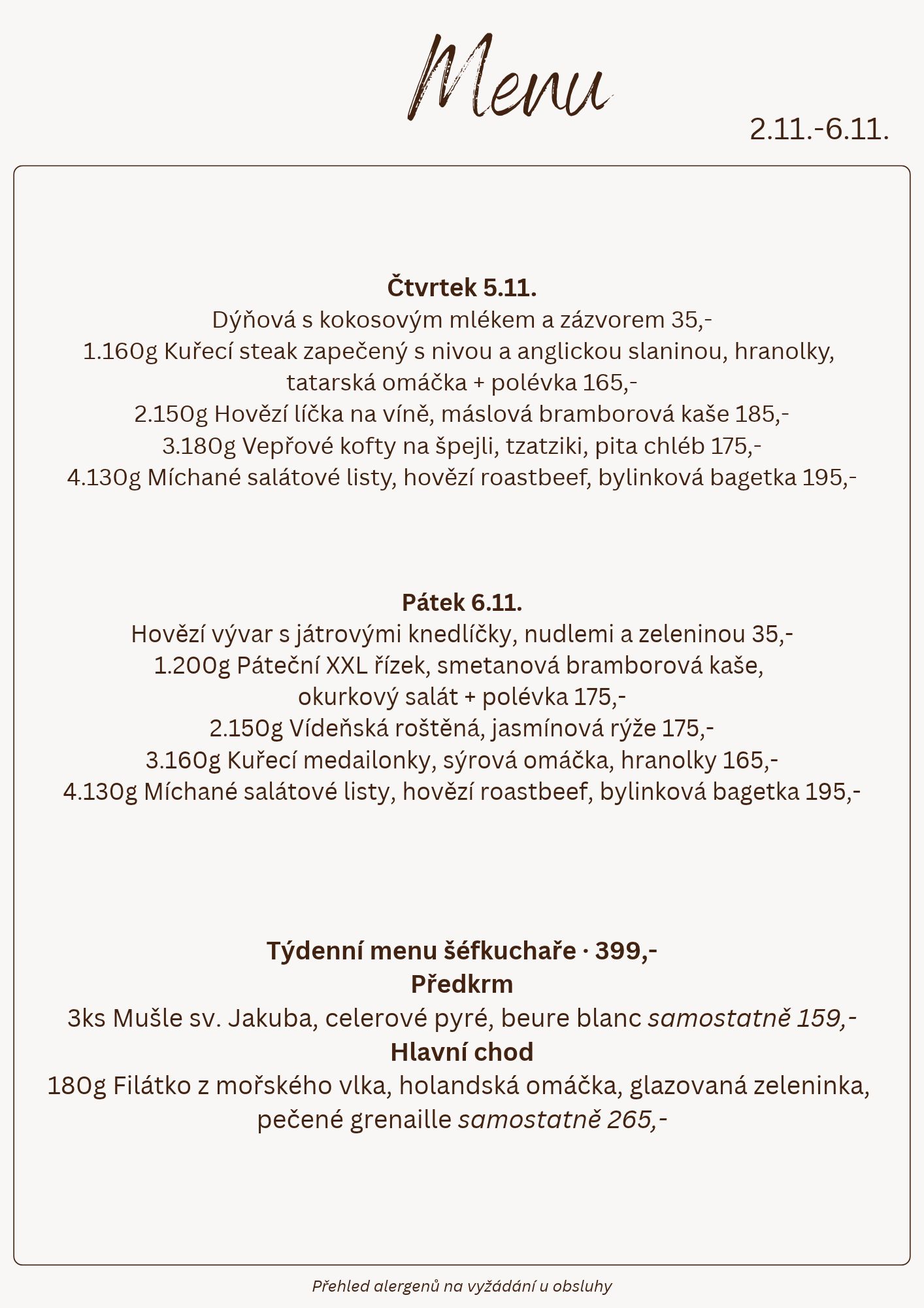 Kopie návrhu Kopie návrhu White and Brown Coffee Price List Menu (59)